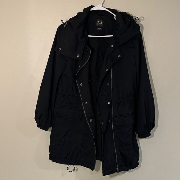 Armani Exchange Jackets & Blazers - Armani Exchange Black Utility Jacket (367)